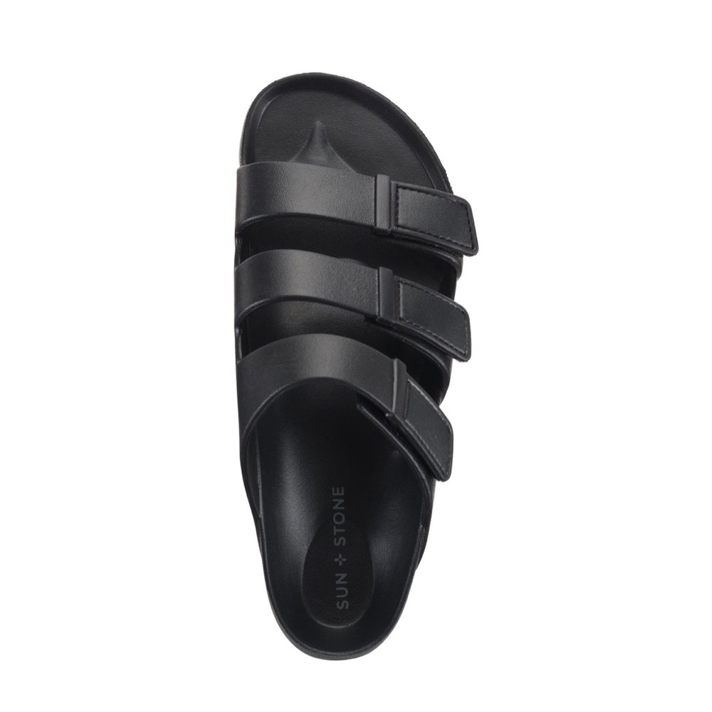 Sun + Stone Adjustable Strap Comfort Bowie Slip On Slide Sandals Size 8 NWT - Picture 2 of 6